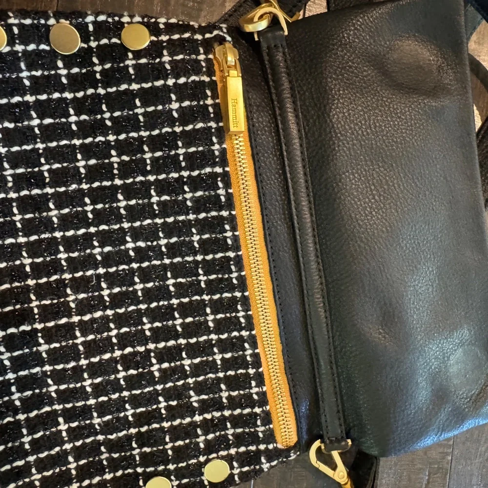 Hammitt VIP Leather and Midnight Trellis Tweed - Picture 6 of 9